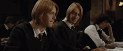 Fred Weasley Throwing Paper GIF