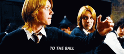 Fred Weasley To The Ball GIF