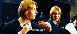 Fred Weasley With Me GIF