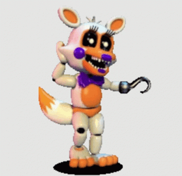 Fredbear Dancing Lolbit Wiggle GIF