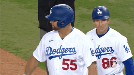  Freddie Freeman Friendly Greeting GIF