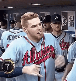  Freddie Freeman Naughty Sexy Dance GIF