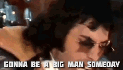 Freddie Mercury Gonna Be A Big Man Someday GIF