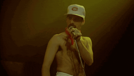Freddie Mercury Queen GIF