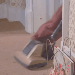 Freddie Mercury Vacuuming Music Video GIF