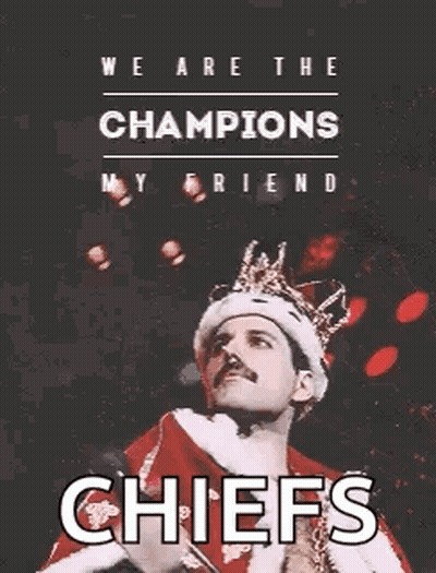 Freddie Mercury Wearing Crown And Robe GIF