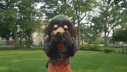 Freddie The Falcon Flying Kiss GIF