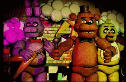 Freddy Bonnie And Chica FNAF GIF