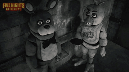 Freddy Chica Blank Stare Meme GIF