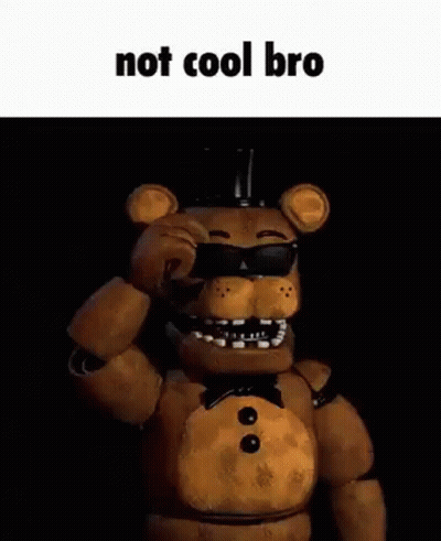 Freddy Fazbear In Sunglasses And Top Hat Holding Compass GIF
