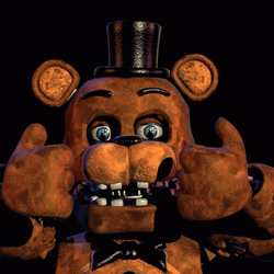 Freddy Fazzbear Laughing FNAF GIF