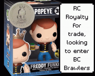 Freddy Funki Funko RC Royalty Trade BC Brawlers GIF