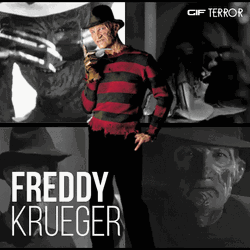 Freddy Krueger Collage GIF