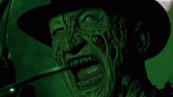 Freddy Krueger Laughing  GIF