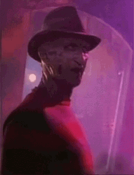 Freddy Krueger Pointing GIF