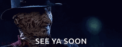Freddy Krueger See You Soon GIF