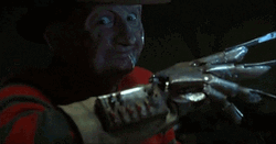 Freddy Krueger Smiling Stare GIF