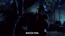 Freddy Krueger Watch This GIF