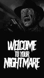 Freddy Krueger Welcome To Nightmare GIF