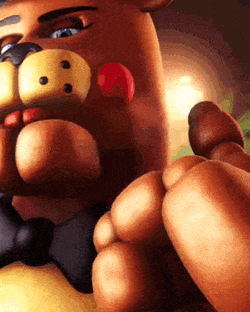 Freddy Mewing GIF