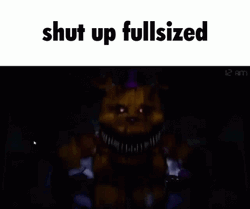 Freddy Wants To Eat Siren Head GIF