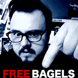 Free Bagels Thumbs Up
