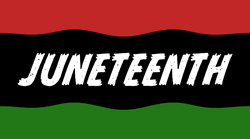 Freedom African Flag Happy Juneteenth GIF