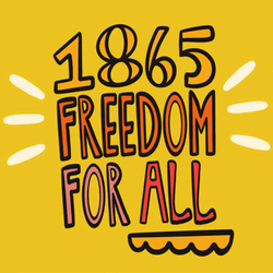 Freedom For All Happy Juneteenth GIF