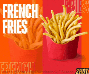 French Fries Papas Fritas GIF