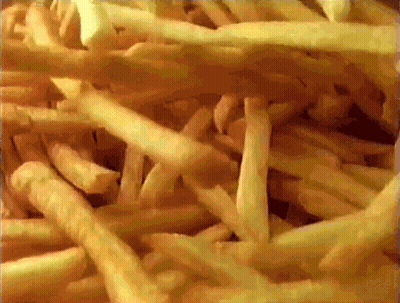 French Fries Stacked GIF
