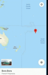 French Polynesia Map Zoom GIF