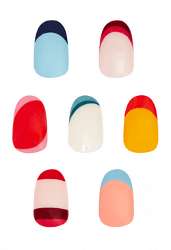 French Tip Manicure Nail GIF