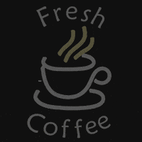 Fresh Coffee Sign