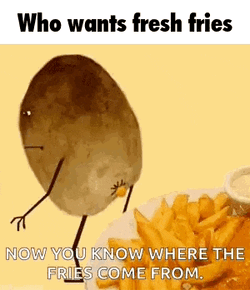 Fresh Fries Who Want Fresh Fries GIF