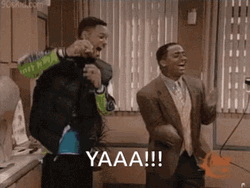 Fresh Prince Dancing Wil Smith Yaaa GIF