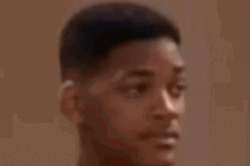 Fresh Prince Wil Smith Stare GIF