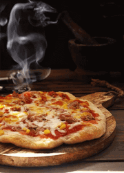 Fresh Smokey Pizza GIF