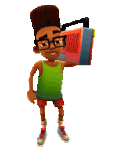 Fresh Subway Surfers Sticker GIF