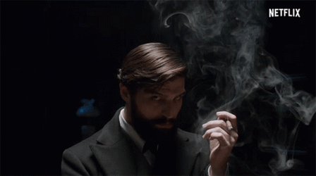 Freud Smoking Cigar GIF
