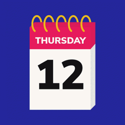Friday 13Th Calendar Lightning GIF