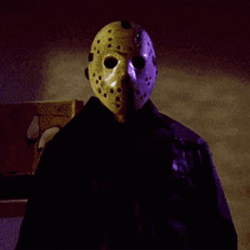 Friday 13Th Creepy Masked Man GIF