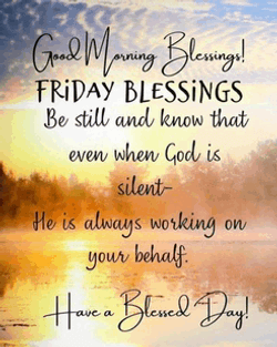 Friday Blessings And Prayers Quotes Meme GIF