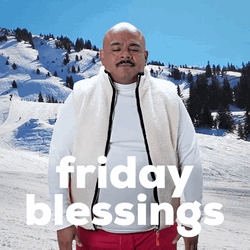 Friday Blessings Bowing Man GIF