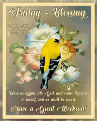 Friday Blessings Have A Great Weekend