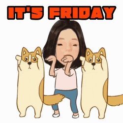 Friday Cat Arm Dance Animation GIF