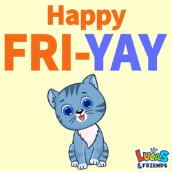 Friday Cat Lucas And Friends GIF