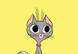 Friday Cat Screaming It's Friday Animated GIF