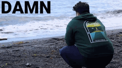 Friday Damn Emotional Watching Waves Alone GIF