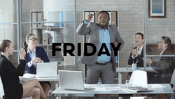 Friday Dance Black Guy In Office GIF