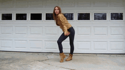 Friday Dance Brown Jacket GIF